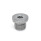 DIN 908 Tappi filettati, acciaio / acciaio INOX, con collare, con esagono esterno Materiale: A4 - Acciaio INOX
Tipo: AN - Con guarnizione in acciaio INOX