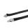 GN 1112 Retaining Straps, Fasteners Stainless Steel, Strap Plastic, Fixed Length Type: BD - 45° screw-on plate, suspension plate and screw-on hook