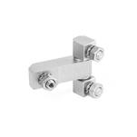 Charnières, inox, composé de trois pièces