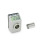 GN 9034 Indicadores de posición, para actuadores lineales configurables, electrónico, pantalla LCD Color: GR - gris, RAL 7035, brillante