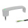 GN 422 Empuñaduras de estribo, zamac, con interruptor eléctrico / con luz indicadora, con 1 elemento de funcionamiento Elemento de funcionamiento 1: LK - Luz indicadora LED, rojo / verde (bicolor) (sin función de interruptor)
Tipo de conexión: K5 - Cable, extremo abierto, 5 m
Acabado: SR - plateado, RAL 9006, acabado texturado