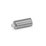 Stainless Steel Spring Plungers, with Bolt