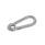 GN 5299 Carabiners, Steel / Stainless Steel Material: A4 - Stainless steel
Type: E - Closed eye (only in stainless steel)