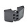 GN 155 Hinges, Plastic Type: A - 2x2 threaded blind bores