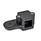 GN 279 Swivel Clamp Connectors, Aluminum, Split Assembly d<sub>1</sub> / s<sub>1</sub>: V - Square
Finish: SW - Black, RAL 9005, textured finish