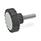 GN 7336 Tornillos moleteados, plástico, inserto roscado (tornillo) acero / acero inoxidable Material: NI - Acero inoxidable