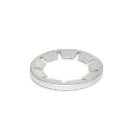 Sourcingmap, Anelli Di Fissaggio Esterni Con Clip A C, In Acciaio Inox - 7