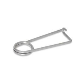 GN 8330.1 Spring Cotter Pins, Stainless Steel 