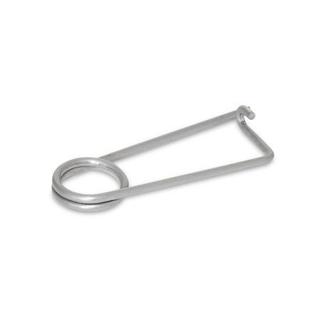 GN 8330.1 Spring Cotter Pins, Stainless Steel 