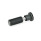 GN 313 Spring Bolts, Steel, Plunger Pin Retracted in Normal Position Material: ST - Steel
Type: A - With knob, without lock nut
Identification no.: 2 - Plunger pin with internal thread