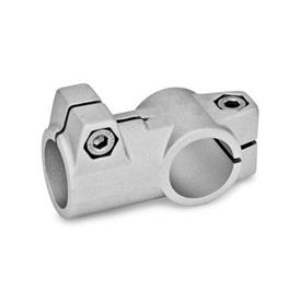 GN 192 T-Angle Connector Clamps, Aluminum Finish: BL - Blasted, matt
