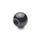 DIN 319 Ball Knobs Plastic Material: KU - Plastic
Type: C - With tapped hole, without bushing