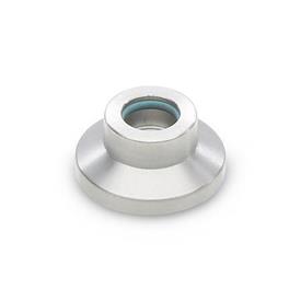 GN 631.5 Stainless Steel Thrust Pads, for Grub Screws GN 632.5 