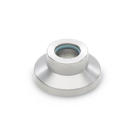 GN 631.5 Stainless Steel Thrust Pads, for Grub Screws GN 632.5 
