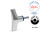 GN 8351 Wing Screws, Stainless Steel, Hygienic Design Finish: PL - Polished finish (Ra < 0.8 μm)
Material (Sealing ring): H - HNBR