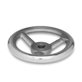 GN 950.1 Handwheels, cast iron, with large hub Bore code: K - With keyway<br />Type: A - Without handle