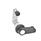 GN 516.1 Loquets à compression, zinc moulé sous pression, distance de verrouillage réglable en continu Type: HG - avec levier