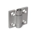 Hinges, Stainless Steel, with Adjustable Friction