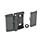 GN 238 Hinges, Zinc Die Casting , Adjustable, with Cover Type: BJ - Adjustable on both sides
Colour: SW - Black, RAL 9005, textured finish