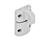 GN 449 Loquets à came de porte à vis d'étrier, plastique Type: B - Fermeture à déclic, avec poignée étrier
Couleur: LG - gris, finition mat
