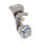 GN 115.8 Hook-Type Latches, Stainless Steel, Operation with Socket Keys, Protection Class IP 69k Type: AD7 - With three exterior flats
Material: N - Stainless steel
Identification no.: 2 - With latch bracket