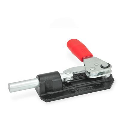 GN 844 Push-Pull Type Toggle Clamps, Steel, for Push-Pull Clamping Type: ASD - Clamping by turning handle counter-clockwise
