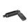 GN 721.1 Cam Action Indexing Plungers, Steel, with Locking Function, with 180° Limit Stop Type: LB - Left-hand lock, with plastic cap