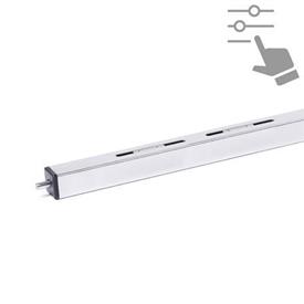 GN 2931 Square Linear Actuators, Steel / Stainless Steel, with Two Opposing Connectors, Configurable 