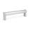 GN 333.1 Tubular Handles, Aluminum / Zinc Die Casting Type: A - Mounting from the back (threaded blind bore)
Finish: ES - Anodized, natural color