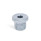 DIN 908 Threaded Plugs, Steel / Stainless Steel, with Collar and Internal Hex Material: ST - Steel
Type: A - Without sealing ring