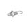 GN 413 Indexing Plungers, Stainless Steel Material: NI - Stainless steel
Type: AK - Without rest position, with lock nut
