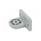 GN 272.9 Swivel Clamp Connector Bases, Plastic Type: OZ - Without centring step (smooth)
Color: GR - Gray, RAL 7040, matt finish
x<sub>1</sub>: 40