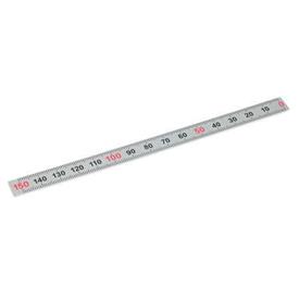 GN 711 Rulers, Stainless Steel / Plastic, Self-Adhesive Material: KUS - Plastic<br />Type: W - Figures horizontally arranged (figure sequences L, M, R)<br />Sequence of the figures: R