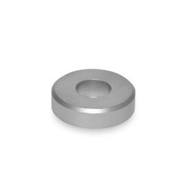 GN 6341 Washers, Stainless Steel Type: A - With cylindrical bore