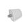 GN 256 Antivibranti con perno filettato, silicone, inserto in acciaio inox, conforme FDA, forma a tronco di cono, con labbro di tenuta Colore: GR - grigio, RAL 7040