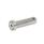 GN 2342 Assembly Pins, Stainless Steel Type: B - With plain washer
Identification no.: 2 - With cross hole for spring cotter pin GN 1024