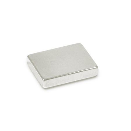 Rohmagnete GN 55.4: Neodym-Eisen-Bor, Blockform