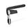 GN 852.1 Latch Type Toggle Clamps, Steel, Heavy Duty Type Type: T3S - For welding, with square U-bolt, with catch