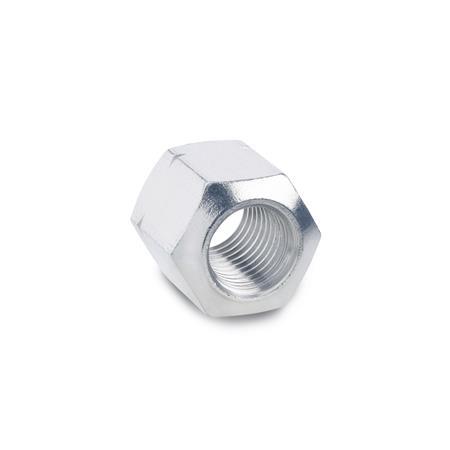 Hex Nuts DIN 6330: Stainless Steel, with Spherical Seating