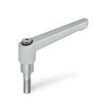 Adjustable Hand Levers, for Tube Clamp Connectors / Linear Actuator Connectors