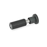 Boulons-ressorts, acier/bouton en plastique