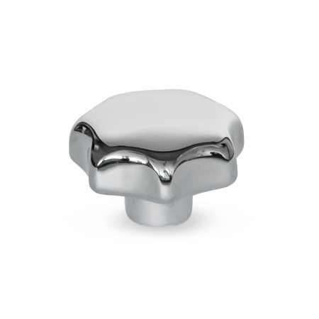 Boutons étoile GN 6336: Inox