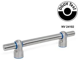 GN 3330 Tubular Handles, Stainless Steel, with Movable Handle Legs, Hygienic Design 