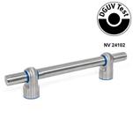 Tubular Handles, Stainless Steel, with Movable Handle Legs, Hygienic Design