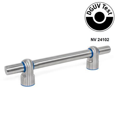 GN 3330 Tubular Handles, Stainless Steel, with Movable Handle Legs, Hygienic Design 