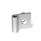 GN 2291 Hinge wings, for aluminum profiles / panel elements Type: AN - Exterior hinge wing, with guide step
Coding: C - With countersunk holes
l<sub>2</sub>: 40