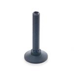 Ball Jointed Leveling Feet, Plastic / Steel