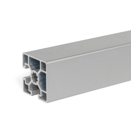 Profilati di alluminio GN 11b: sistema modulare b, con scanalature in parte chiuse, profilato di tipo leggero