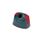 GN 177.2 Base for GN 177, Plastic Color of the cover cap: DRT - Red, RAL 3000, shiny finish