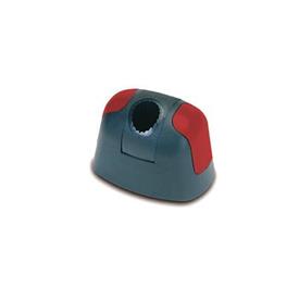 GN 177.2 Base for GN 177, Plastic Color of the cover cap: DRT - Red, RAL 3000, shiny finish
